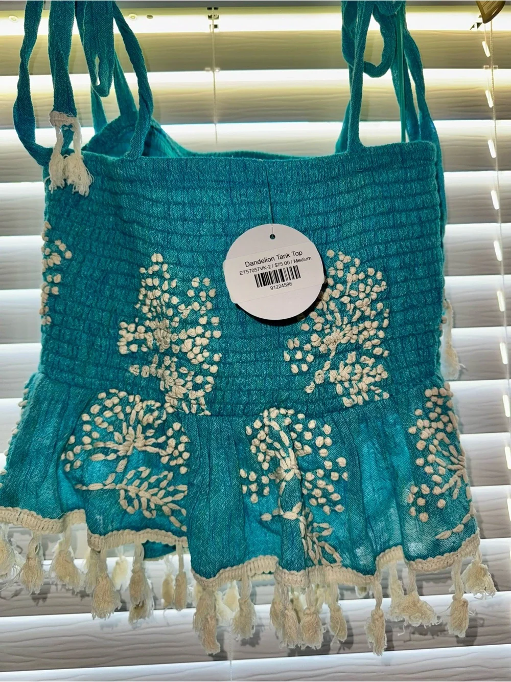 Dandelion boho top women’s - Picture 6 of 6